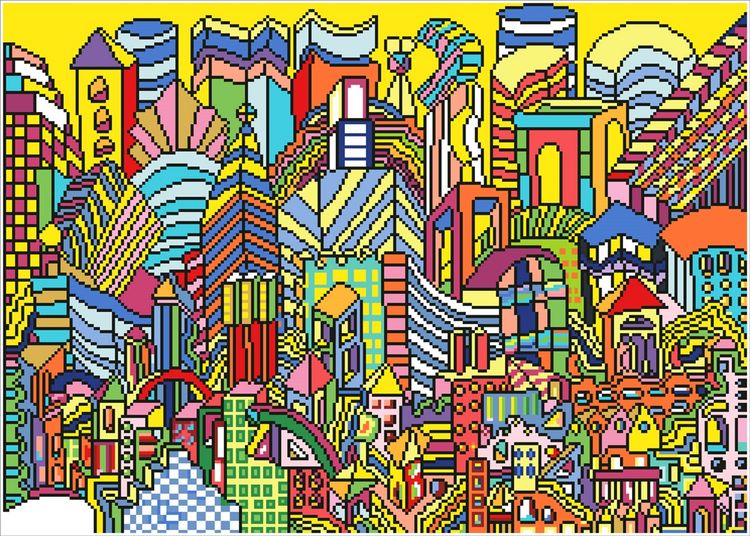 Produktbild: DIAMOND DOTZ - Diamond Painting Boston 2189