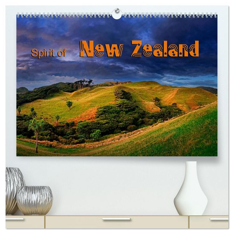 Produktbild: Spirit of New Zealand (High Quality Premium Wall Calendar 2026 DIN A2 landscape),CALVENDO 12 Month Wall Calendar