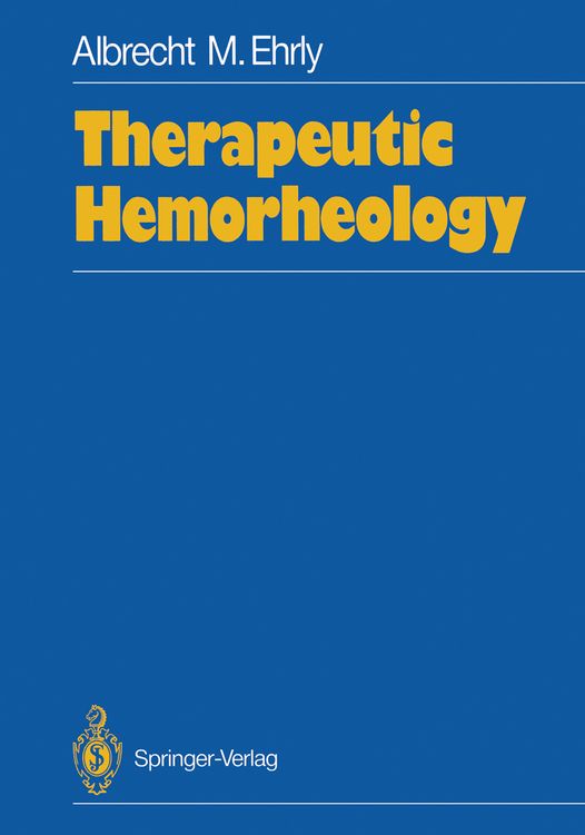 Produktbild: Therapeutic Hemorheology