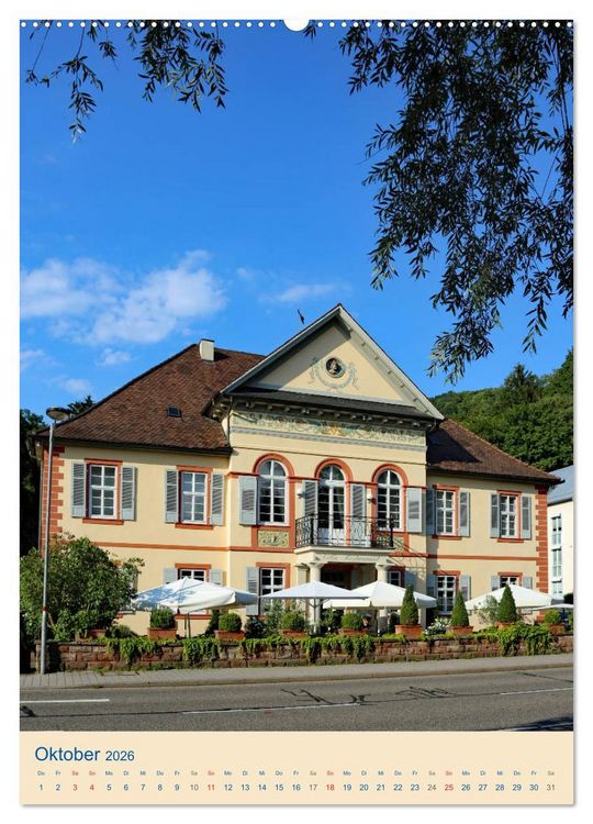 Produktbild: ETTLINGEN (Wandkalender 2026 DIN A2 hoch), CALVENDO Monatskalender