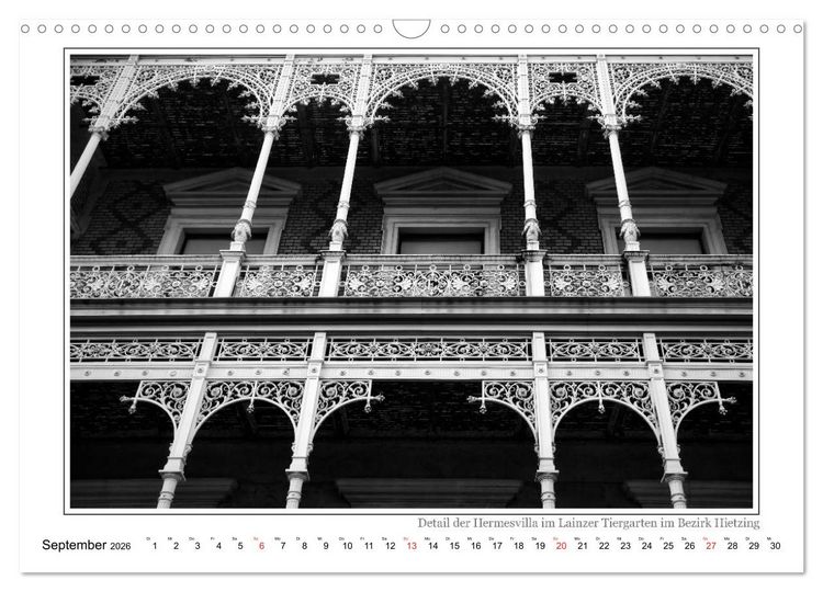 Produktbild: Wien auf den zweiten Blick (Wandkalender 2026 DIN A3 quer), CALVENDO Monatskalender