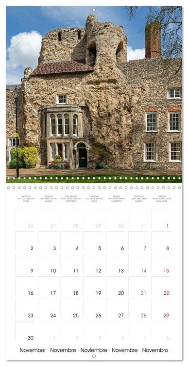 Produktbild: Bury St Edmunds - Historic town in eastern England (Wall Calendar 2026 12 &times; 12 Inch) CALVENDO 12 Month Wall Calendar