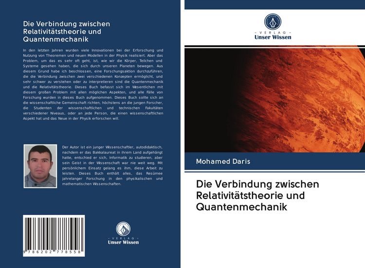 Produktbild: Die Verbindung zwischen Relativit&auml;tstheorie und Quantenmechanik