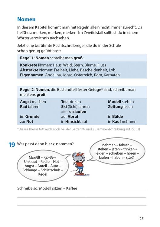 Produktbild: Rechtschreibtraining ab 5. Klasse und f&uuml;r Erwachsene, A5-Heft