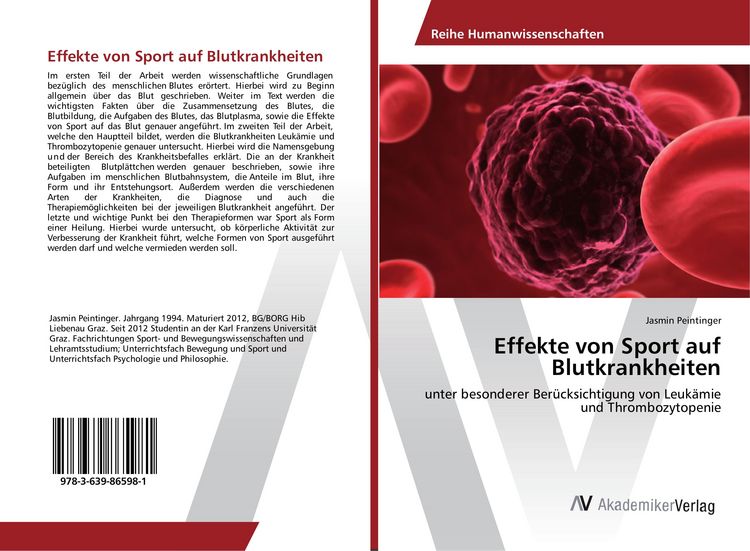 Produktbild: Effekte von Sport auf Blutkrankheiten