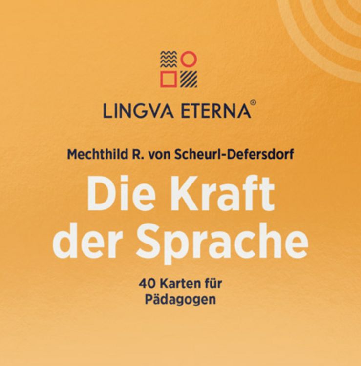 Produktbild: Mechthild R. von Scheurl-Defersdorf: Kraft der Sprache - 40