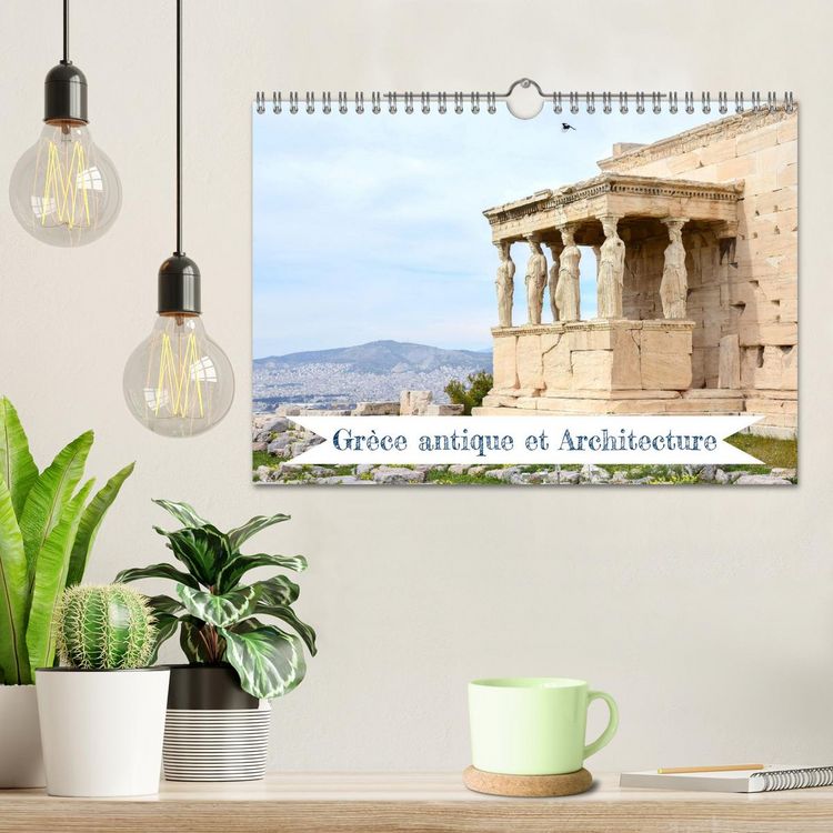 Produktbild: Gr&egrave;ce antique et Architecture (Calendrier mural 2026 DIN A4 vertical), CALVENDO calendrier mensuel