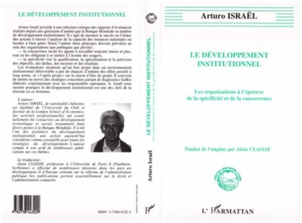 Produktbild: D&eacute;veloppement institutionnel