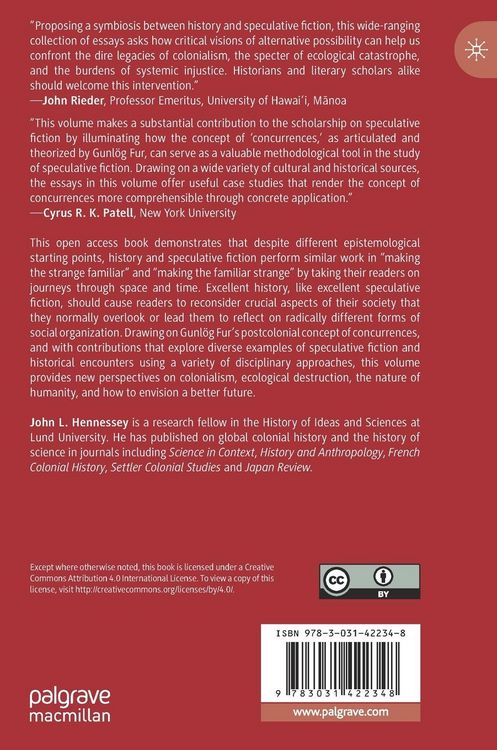 Produktbild: History and Speculative Fiction