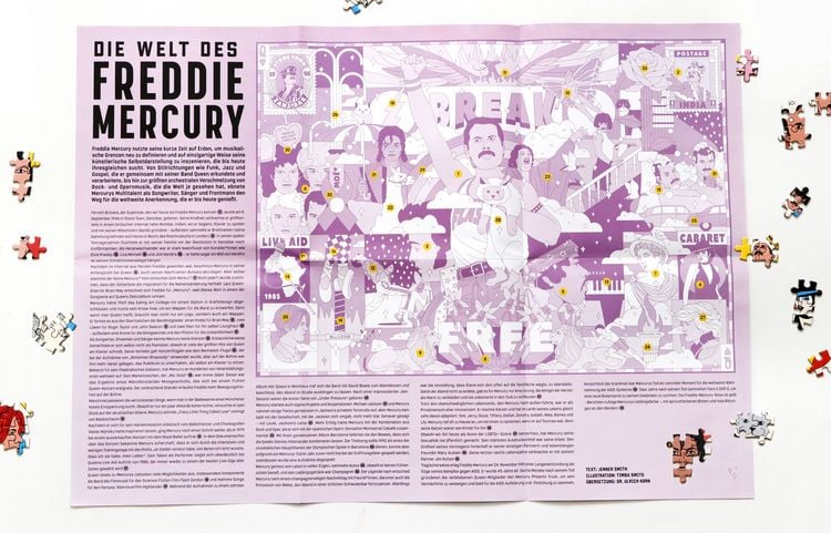 Produktbild: Die Welt des Freddie Mercury
