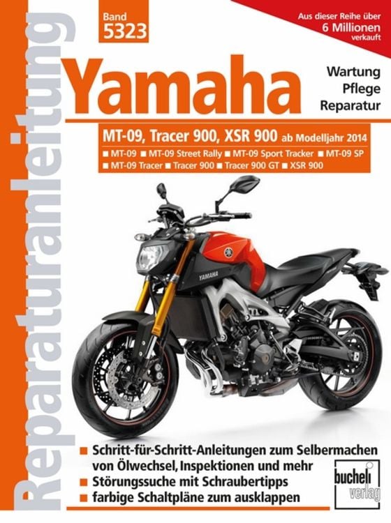 Produktbild: Yamaha MT 09, Tracer 900 und XSR 900