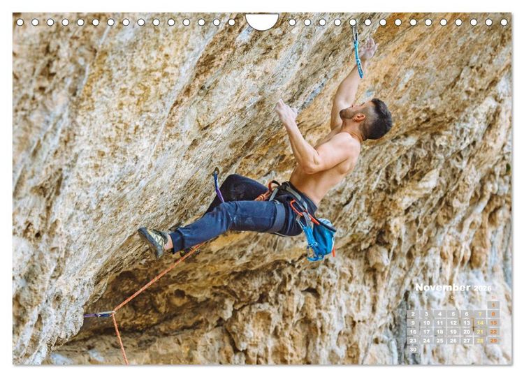 Produktbild: Bouldern: Klettern extrem (Wandkalender 2026 DIN A4 quer), CALVENDO Monatskalender