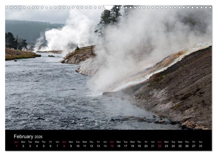 Produktbild: Beautiful Yellowstone and Grand Tetons National Parks (Wall Calendar 2026 DIN A3 landscape), CALVENDO 12 Month Wall Calendar