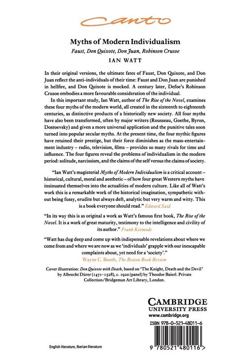 Produktbild: Myths of Modern Individualism