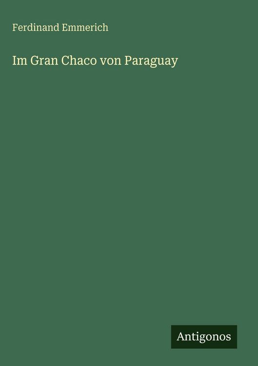 Produktbild: Im Gran Chaco von Paraguay