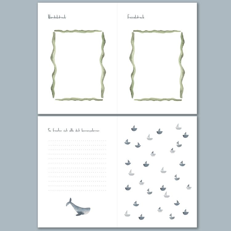 Produktbild: Babybuch - Mein erstes Jahr - Meer
