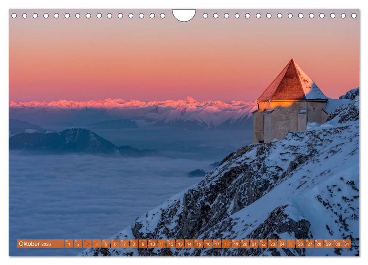 Produktbild: DOBRATSCH - Die Magie der Fernsicht (Wandkalender 2026 DIN A4 quer), CALVENDO Monatskalender