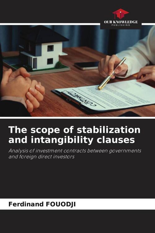 Produktbild: The scope of stabilization and intangibility clauses