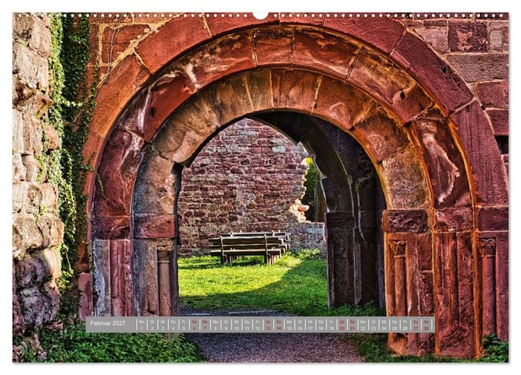 Produktbild: Burg Wildenberg (hochwertiger Premium Wandkalender 2027 DIN A2 quer), Kunstdruck in Hochglanz