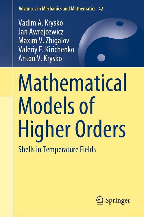Produktbild: Mathematical Models of Higher Orders