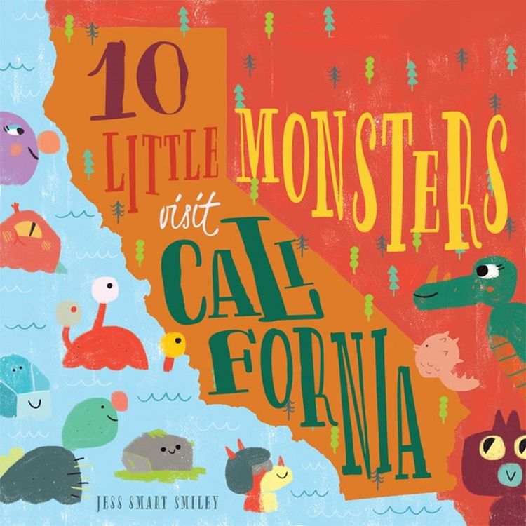 Produktbild: 10 Little Monsters Visit California, Second Edition