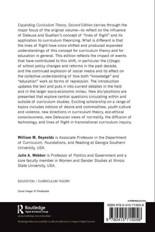Produktbild: Expanding Curriculum Theory