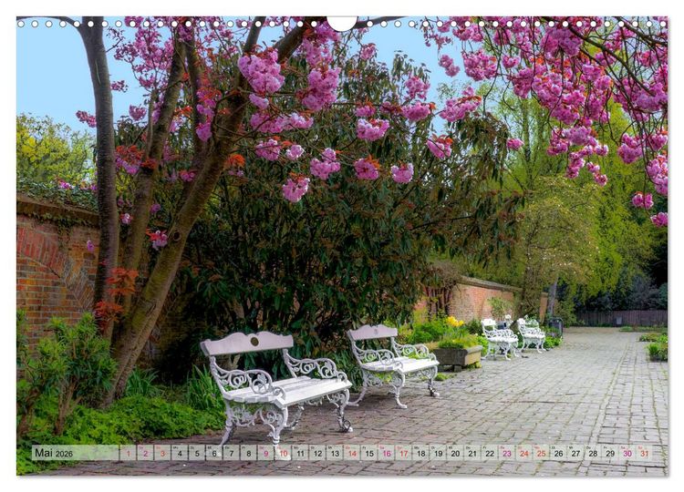Produktbild: Schlossgarten Oldenburg. Ein Fotospaziergang (Wandkalender 2026 DIN A3 quer), CALVENDO Monatskalender