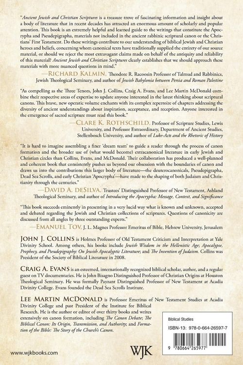 Produktbild: Ancient Jewish and Christian Scriptures