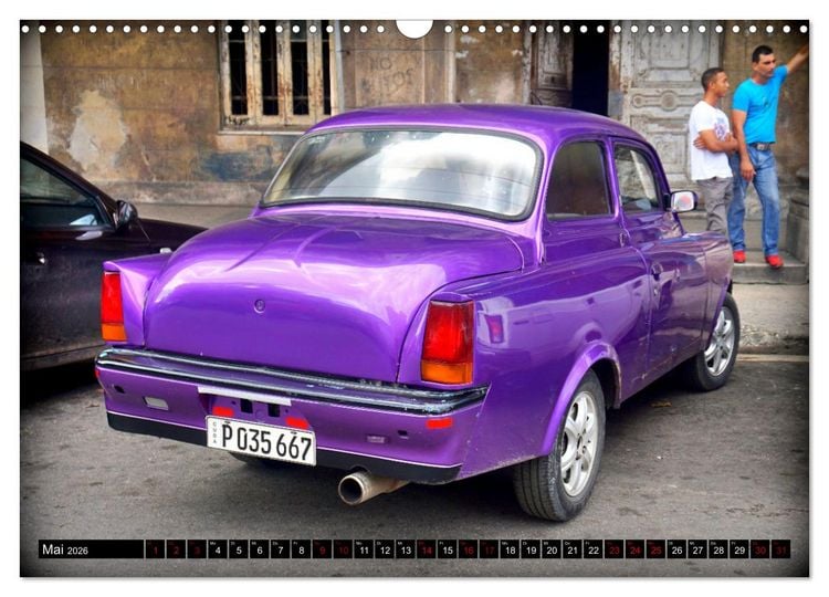 Produktbild: SKODA HITS - Oldtimer der CSSR in Kuba (Wandkalender 2026 DIN A3 quer), CALVENDO Monatskalender