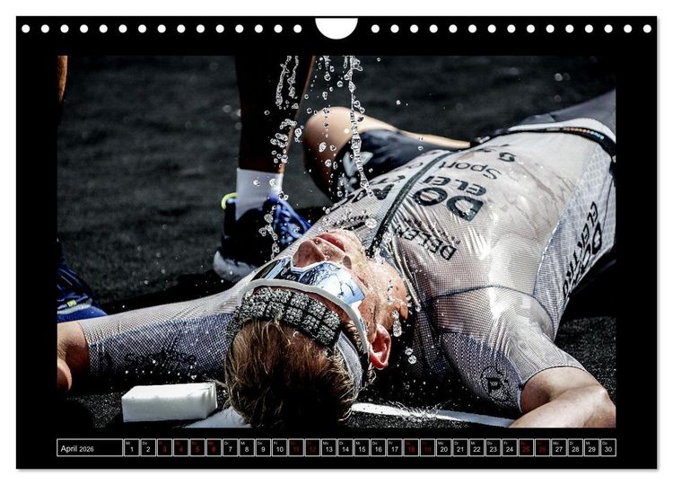 Produktbild: TRIATHLON Impressionen (Wandkalender 2026 DIN A4 quer), CALVENDO Monatskalender