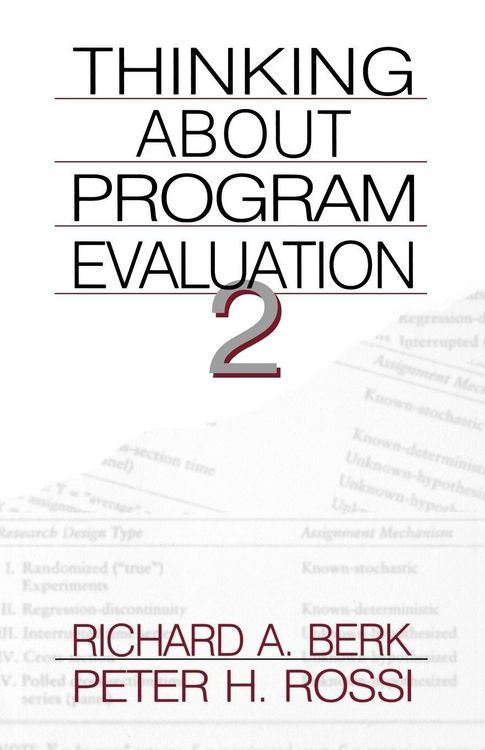 Produktbild: Thinking about Program Evaluation