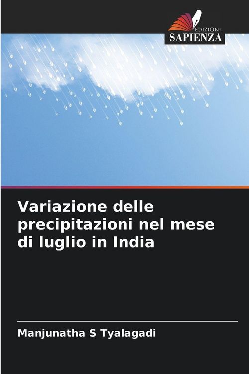 Produktbild: Variazione delle precipitazioni nel mese di luglio in India