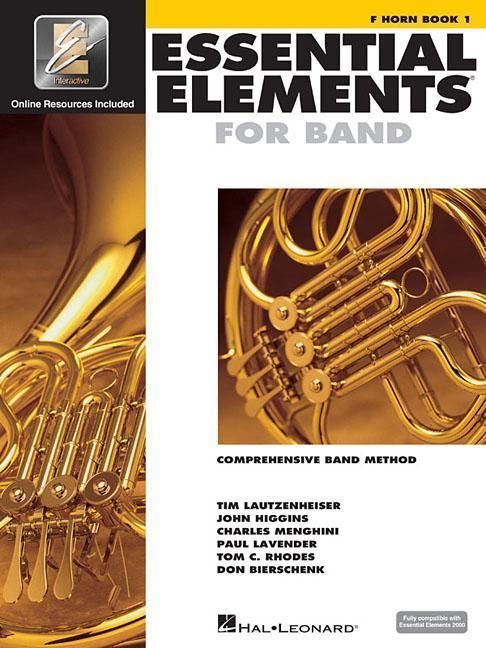 Produktbild: Essential Elements for Band - F Horn Book 1 with Eei (Book/Online Media)