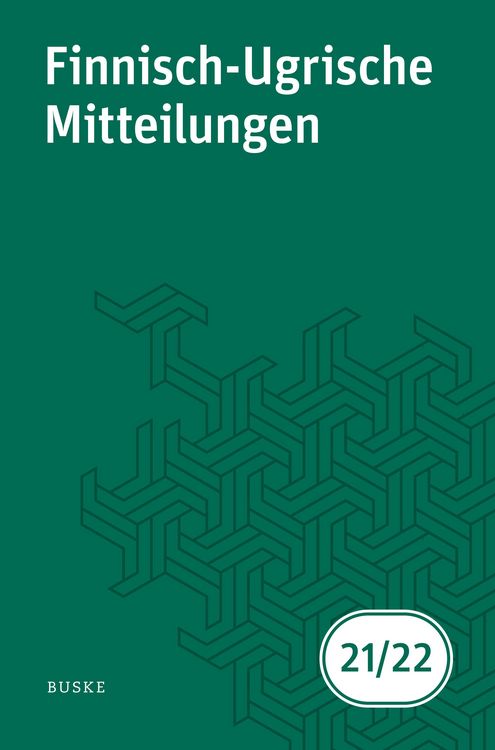 Produktbild: Finnisch-Ugrische Mitteilungen Band 21/22
