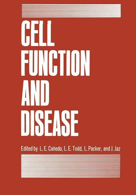 Produktbild: Cell Function and Disease