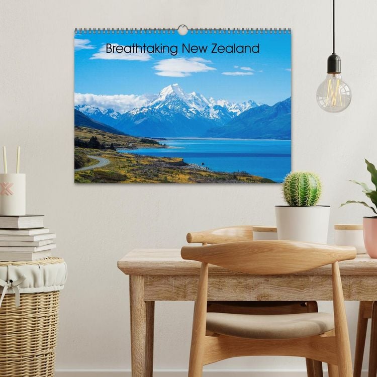 Produktbild: Breathtaking New Zealand (Wall Calendar 2026 DIN A3 landscape), CALVENDO 12 Month Wall Calendar