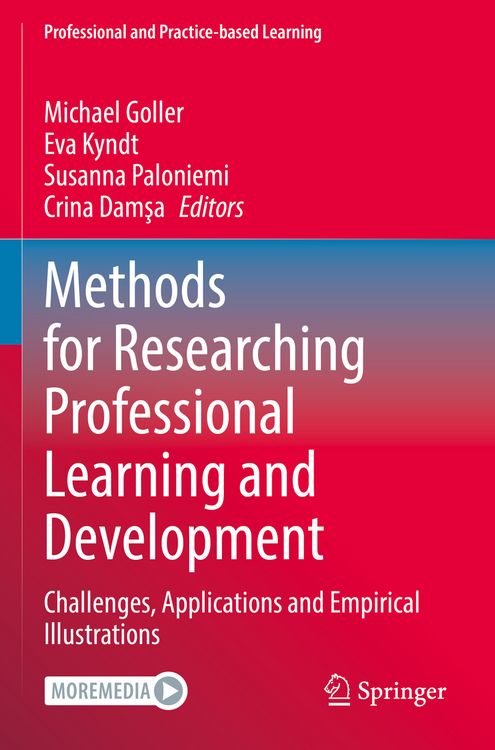 Produktbild: Methods for Researching Professional Learning and Development