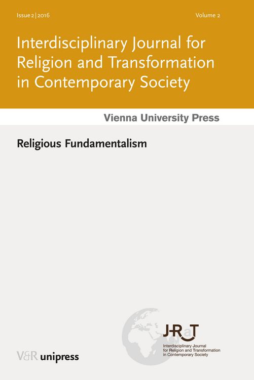 Produktbild: Religious Fundamentalism (J-RaT Jg. 2 Heft 2)