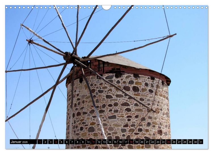 Produktbild: Impressionen aus Griechenland (Wandkalender 2026 DIN A3 quer), CALVENDO Monatskalender