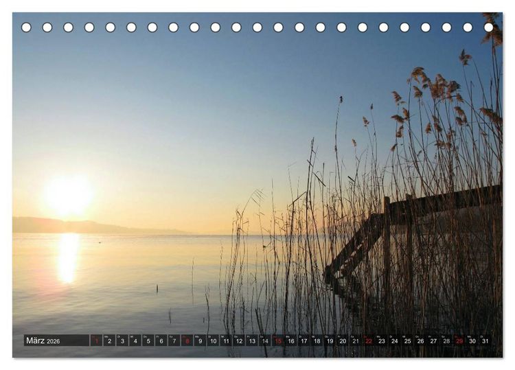 Produktbild: Zauberhafter Bodensee (Tischkalender 2026 DIN A5 quer), CALVENDO Monatskalender