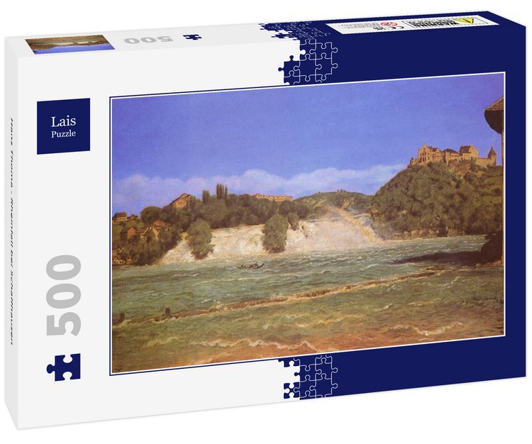 Produktbild: Lais Puzzle Hans Thoma - Rheinfall bei Schaffhausen 500 Teile