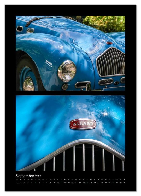 Produktbild: Klassische Oldtimer (Wandkalender 2026 DIN A2 hoch), CALVENDO Monatskalender