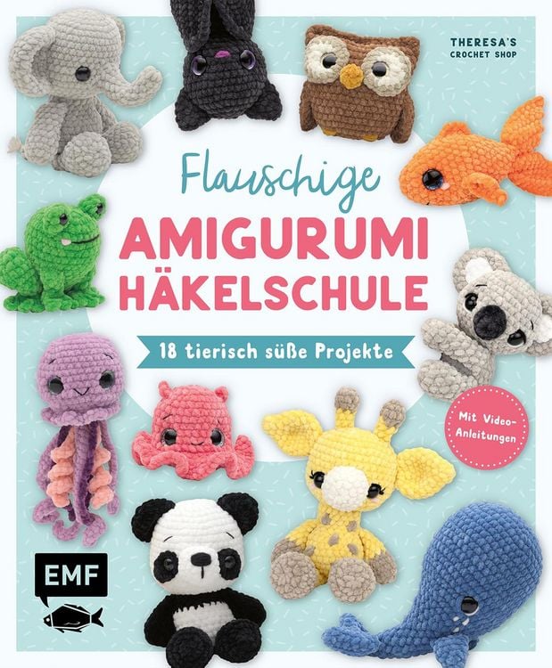 Produktbild: Flauschige Amigurumi-H&auml;kelschule