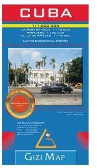 Produktbild: Cuba Geographical Map