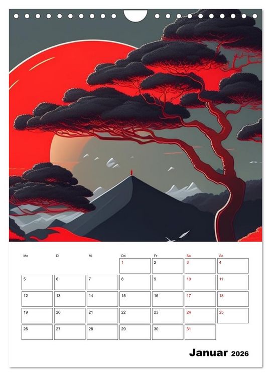 Produktbild: Sch&ouml;ne Landschaften (Wandkalender 2026 DIN A4 hoch), CALVENDO Monatskalender
