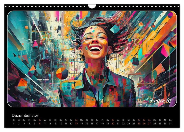 Produktbild: Emotionsbilder (Wandkalender 2026 DIN A3 quer), CALVENDO Monatskalender