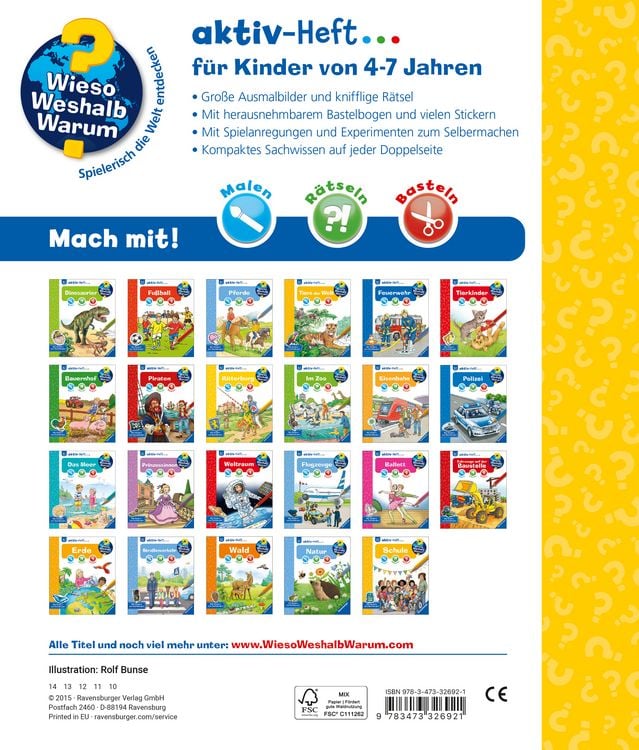 Produktbild: Wieso? Weshalb? Warum? aktiv-Heft - Ritterburg