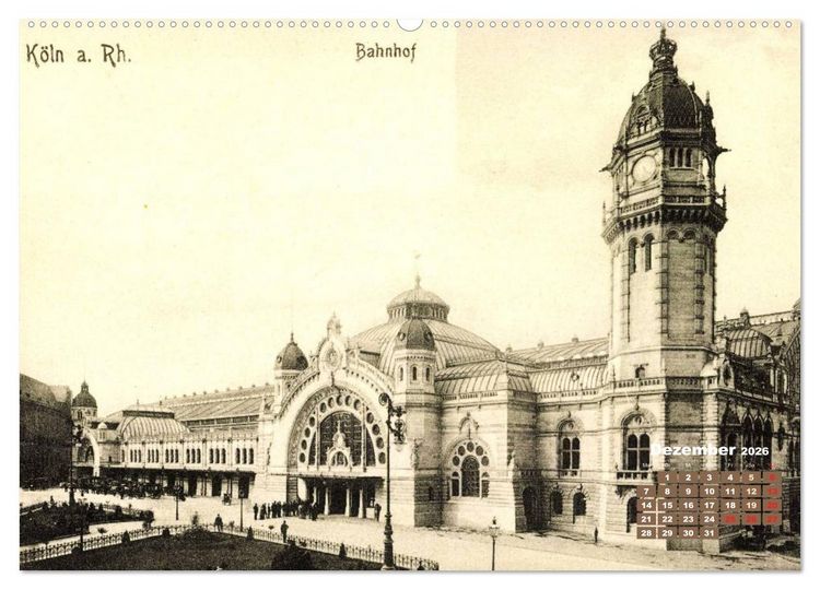 Produktbild: Historisches K&ouml;ln &ndash; Die Stadt auf historischen Karten (Wandkalender 2026 DIN A2 quer), CALVENDO Monatskalender
