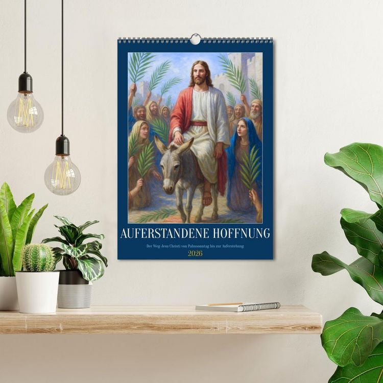 Produktbild: Auferstandene Hoffnung (Wandkalender 2026 DIN A3 hoch), CALVENDO Monatskalender