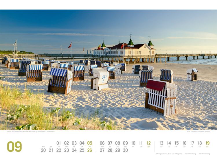 Produktbild: Ostsee ReiseLust Kalender 2027 | von Flensburg bis nach Usedom